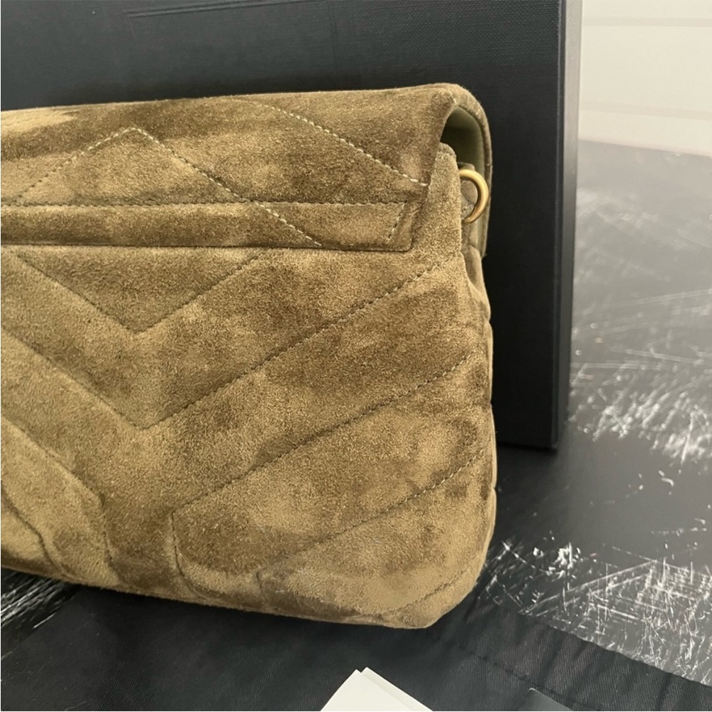 Saint Laurent Suede Toy Lou Lou Bag - Picture 12 of 17